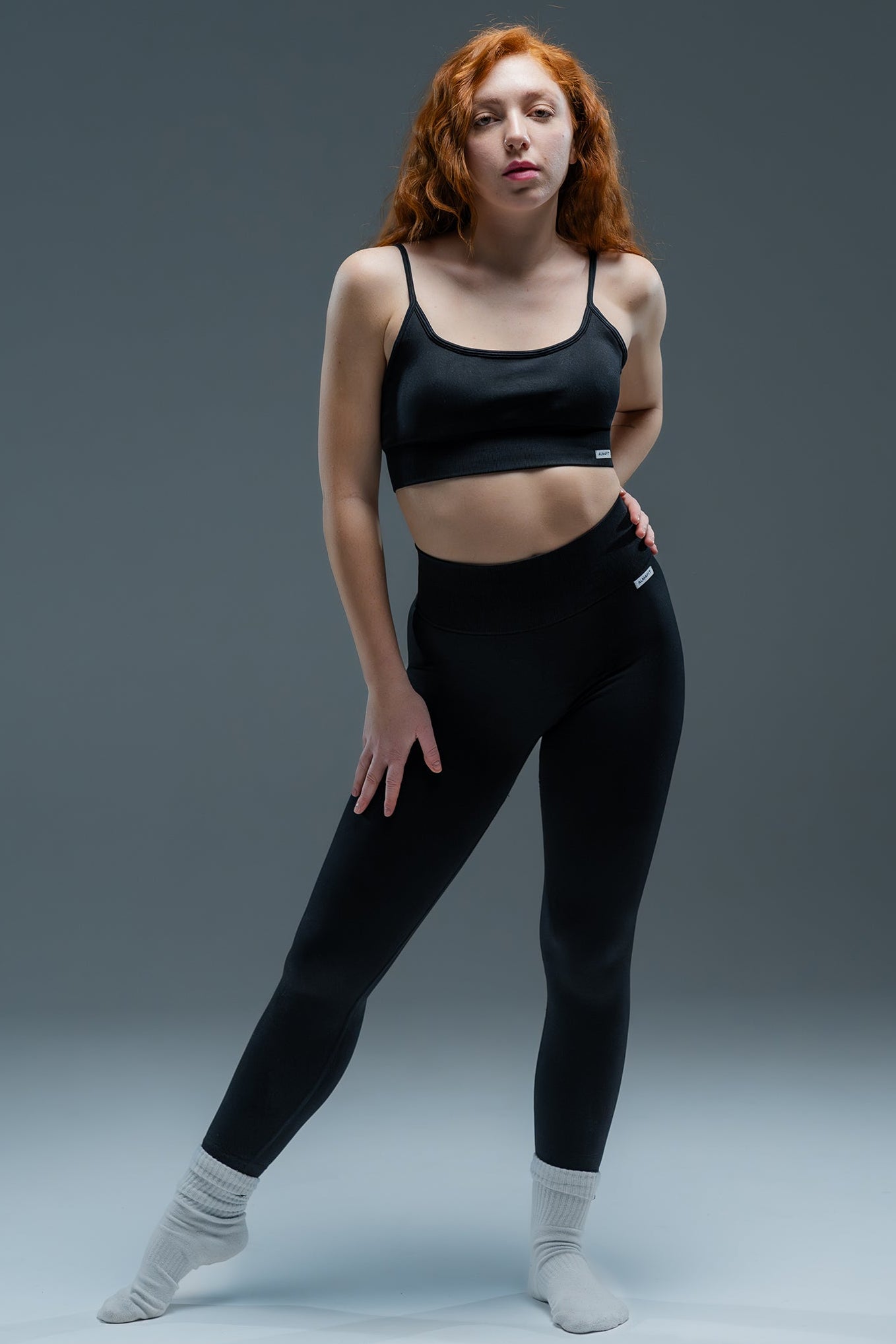 Top Essential Black, Orange