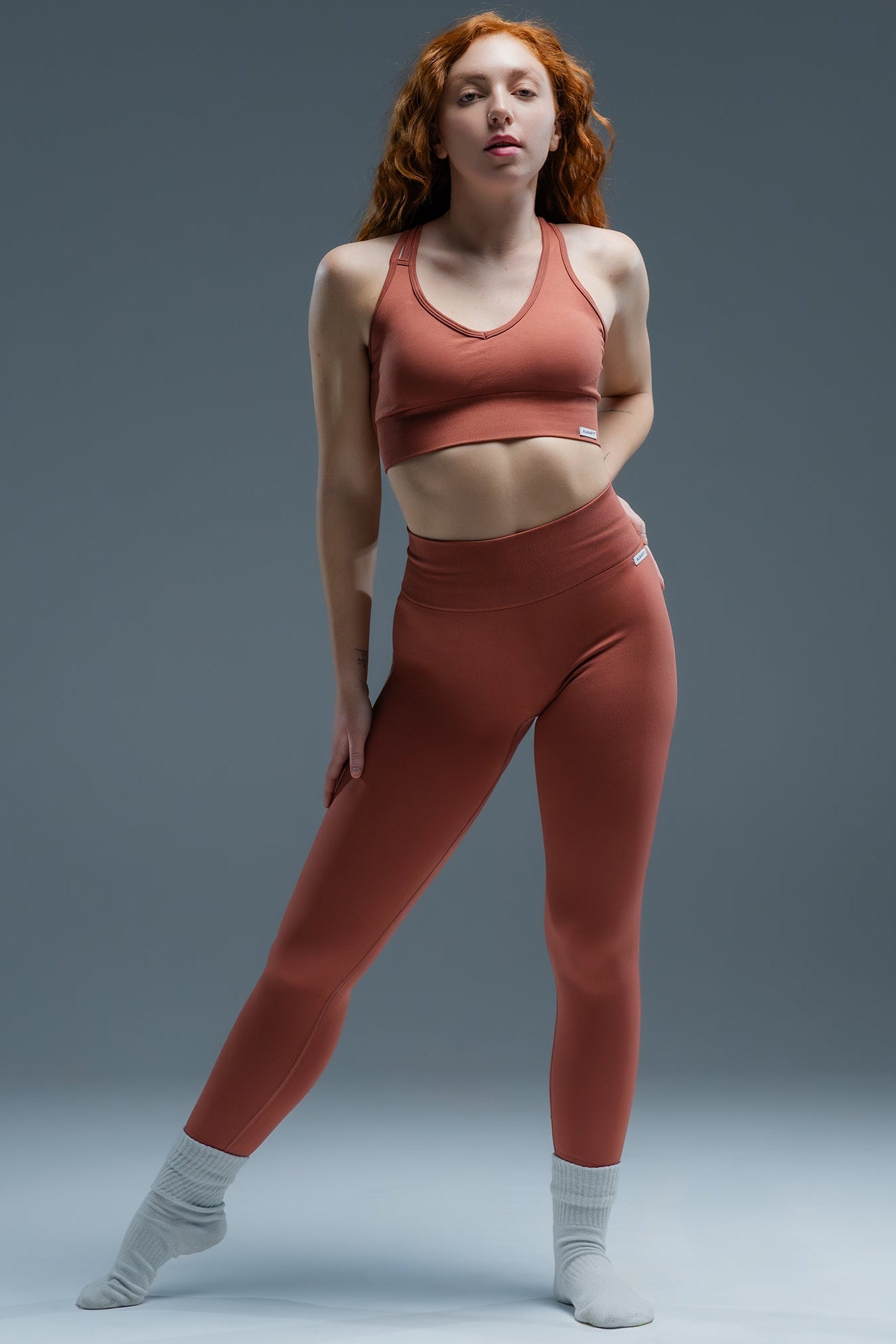 Top Cross Bra Orange, Black
