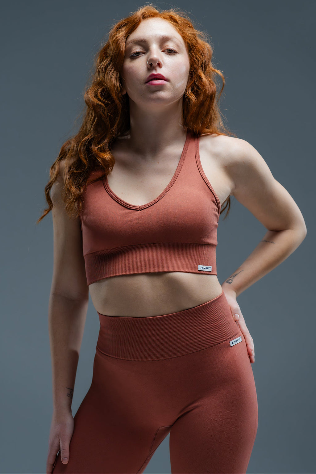 Top Cross Bra Orange, Black