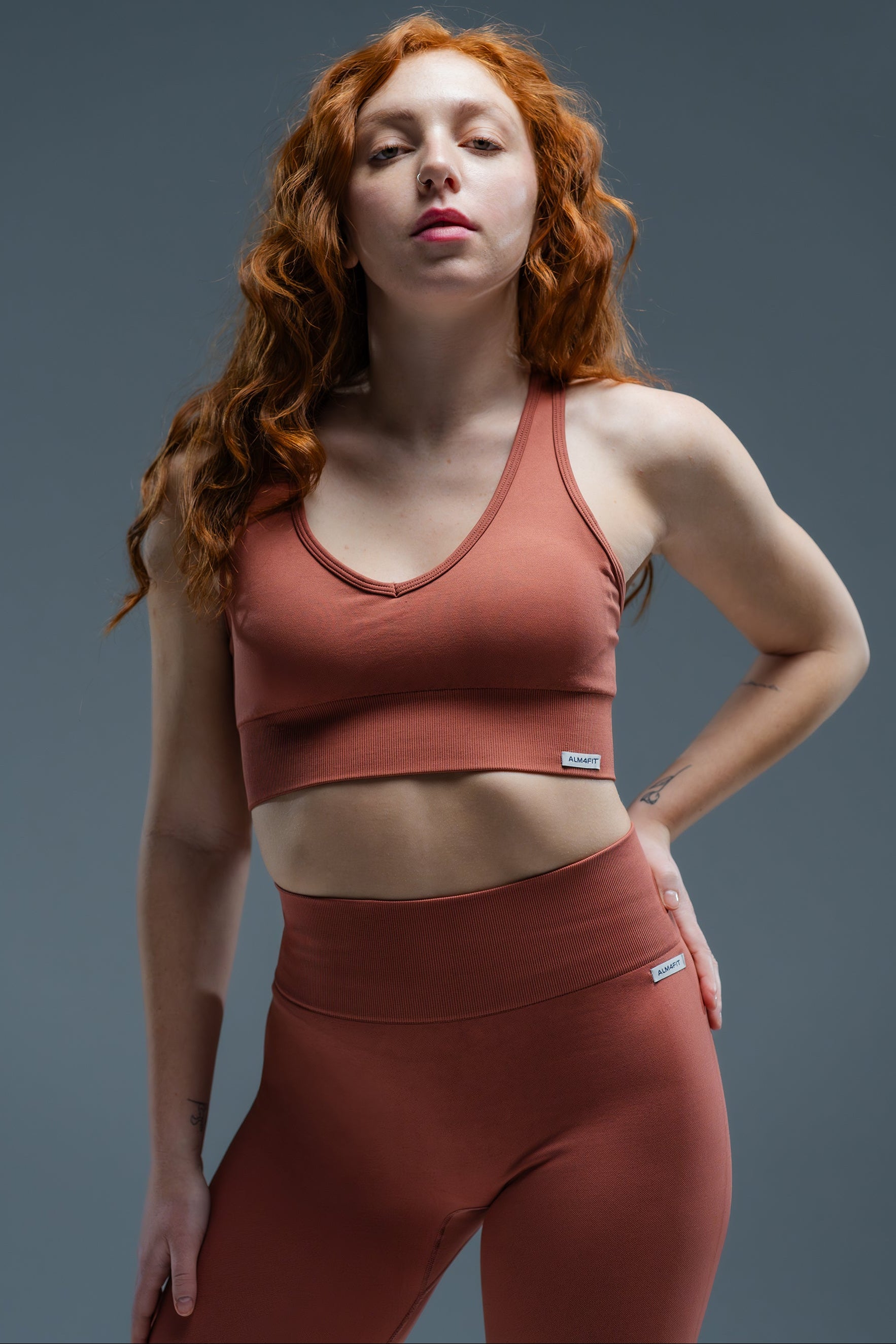 Top Cross Bra Orange, Black