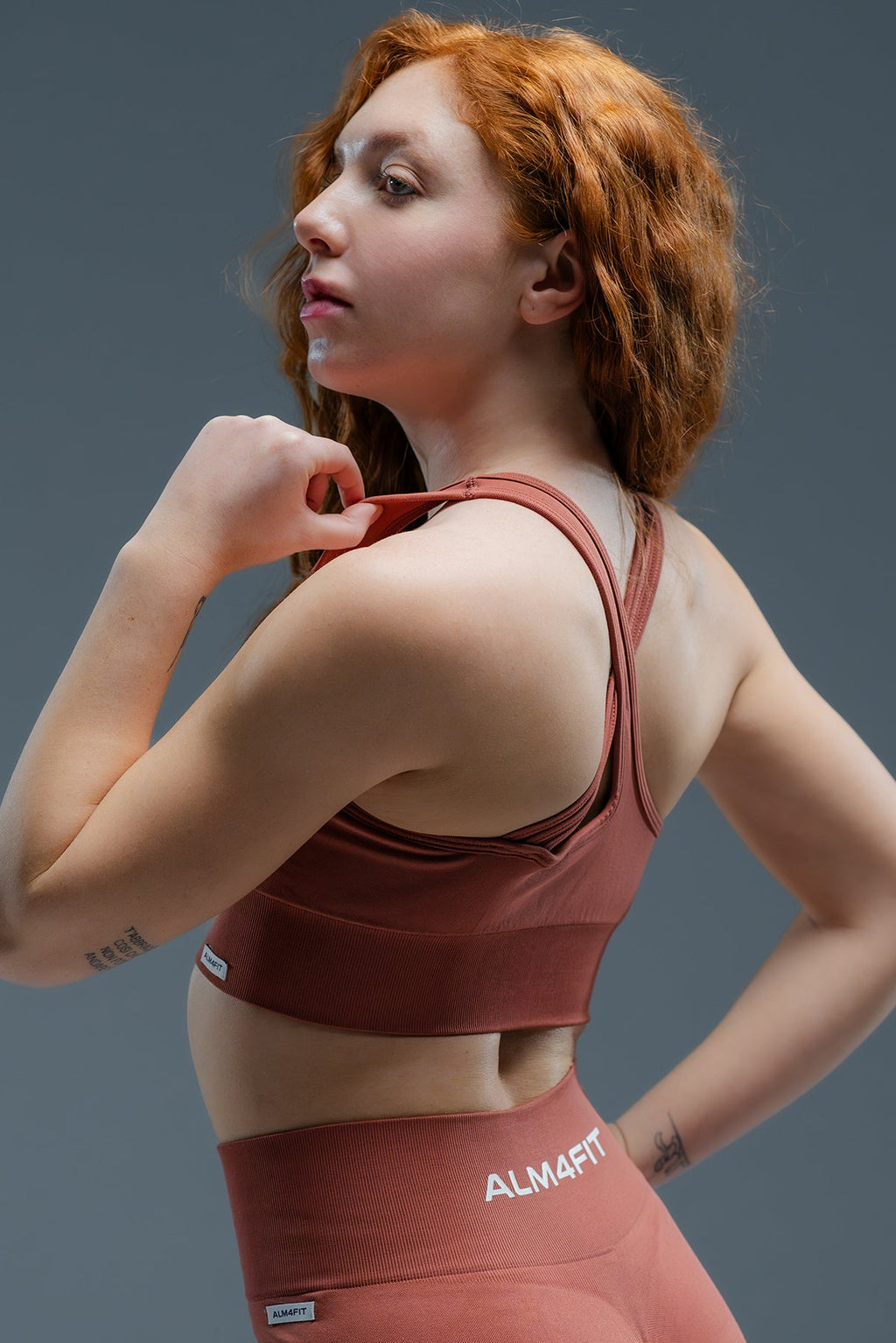 Top Cross Bra Orange, Black