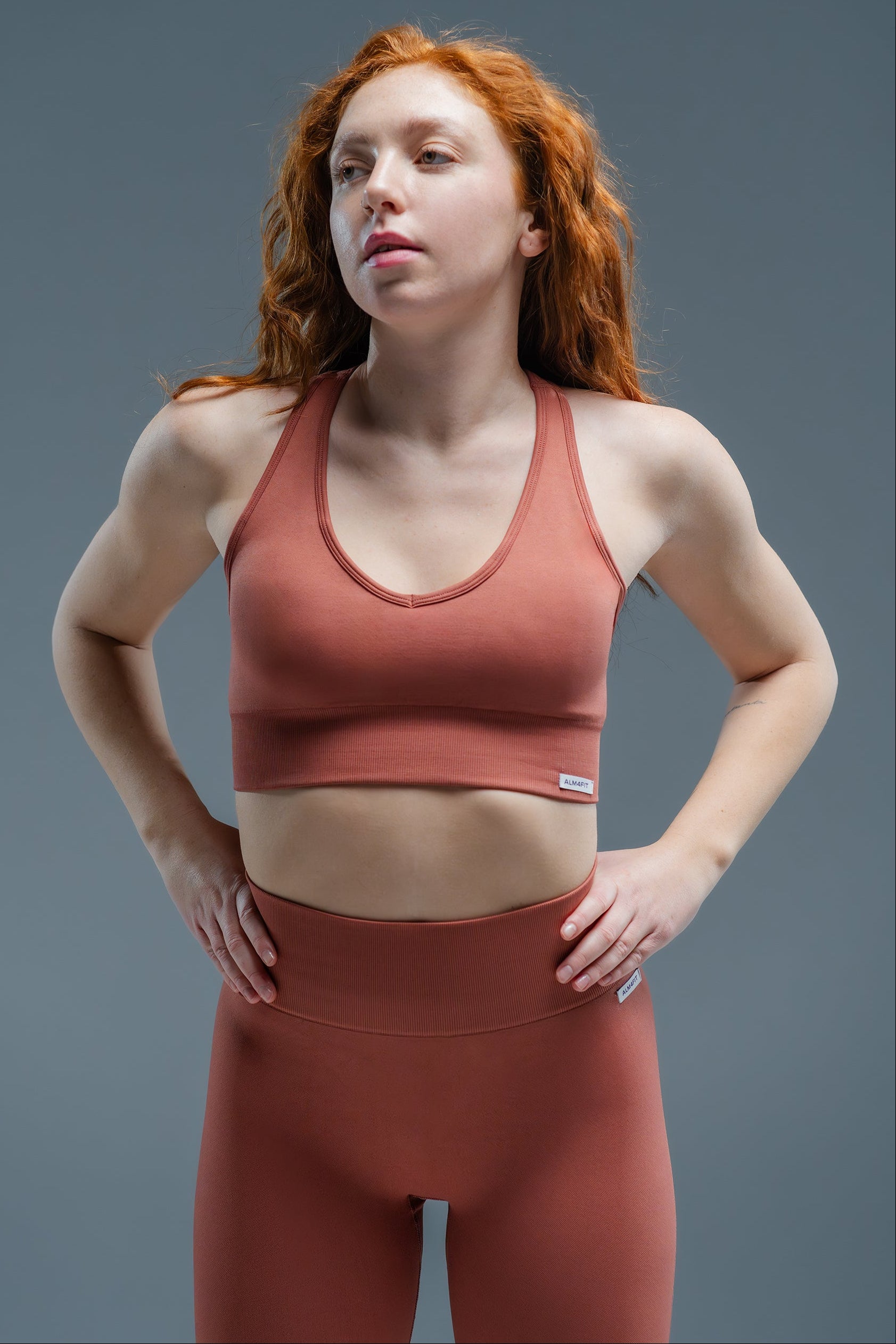 Top Balance Bra Black, Orange