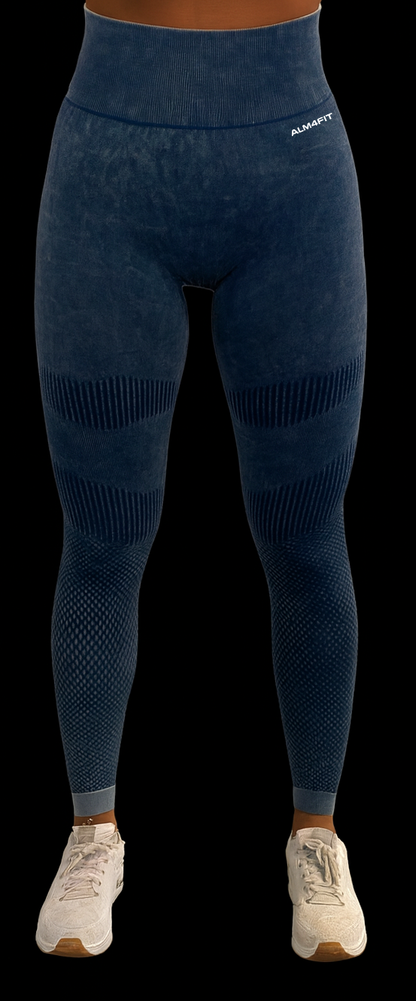 Leggings Tempesta Blu