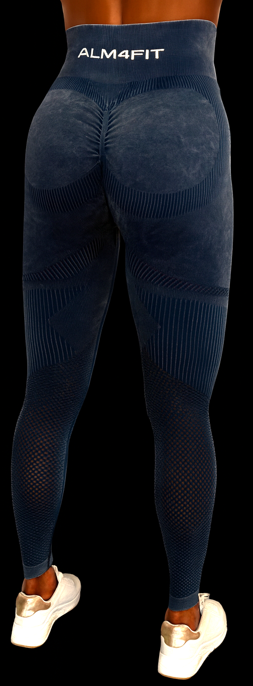 Leggings Tempesta Blu