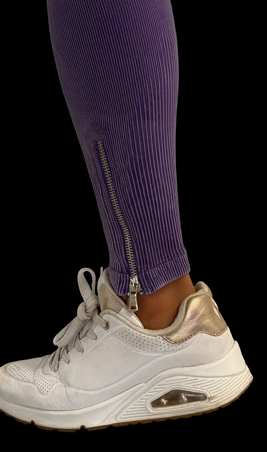 Leggings Zip RibGlow Ametista